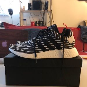 Adidas R2 PK Black Stripe sz 9 w/Box